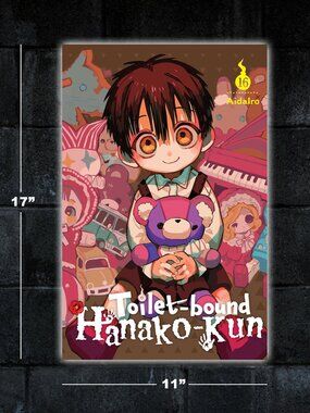 Toilet-Bound Hanako-Kun Vol 16 manga poster - 11x17 wall art print merch anime